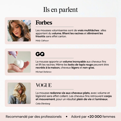 Mousse Volumisante Cheveux fins