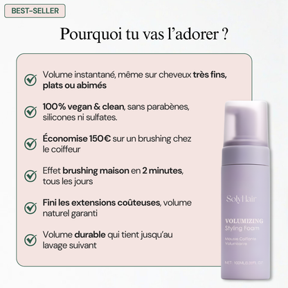 Mousse Volumisante Cheveux fins