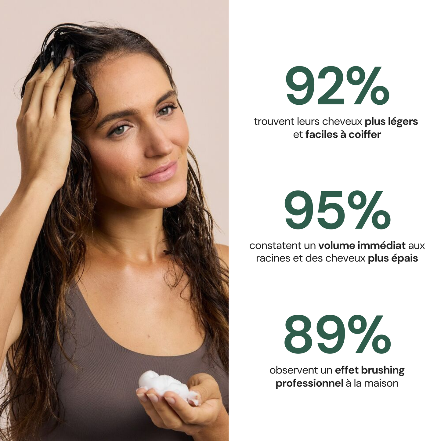 Mousse Volumisante Cheveux fins