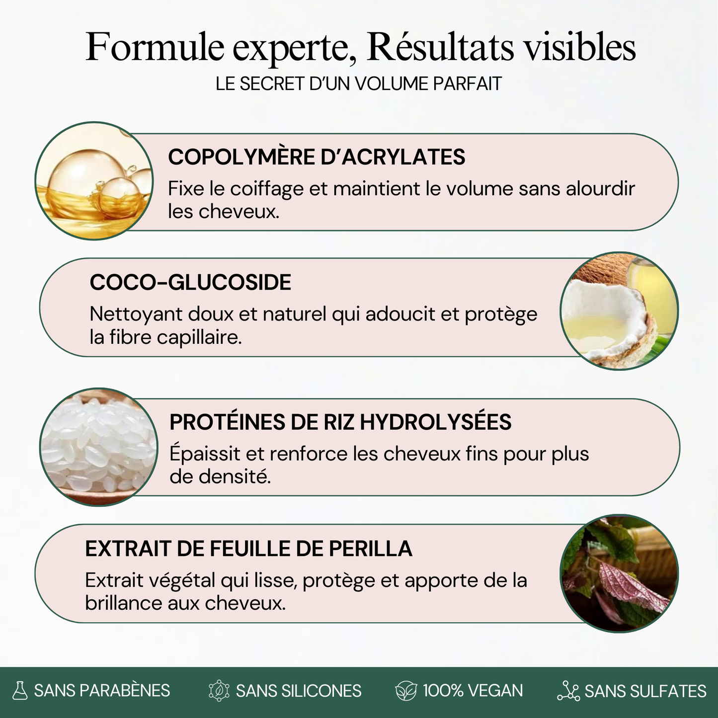 Mousse Volumisante Cheveux fins