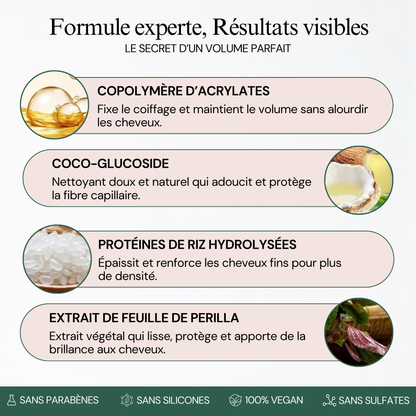 Mousse Volumisante Cheveux fins
